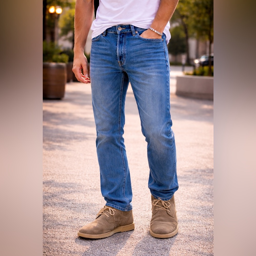 Naked & Famous Raw Japanese Denim Jeans Size 32 Canadian Made [000139]